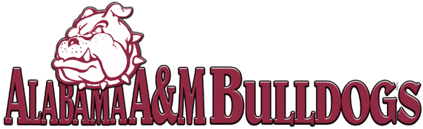 Alabama A&M Bulldogs 1996-2009 Wordmark Logo decal sticker